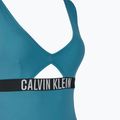 Badeanzug Damen Calvin Klein KW0KW02746 Intense Power One Piece Fashion Fit storm blue 3