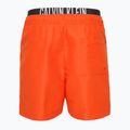 Badeshorts Herren Calvin Klein KM0KM01093 Intense Power Medium Double WB flaming chili 2