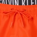 Badeshorts Herren Calvin Klein KM0KM01093 Intense Power Medium Double WB flaming chili 3