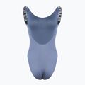 Badeanzug Damen Calvin Klein KW0KW02754 Intense Power Rib Scoop Back One Piece-RP grisaille 2
