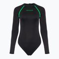 Badeanzug Damen Calvin Klein KW0KW02790 Intense Power Move Rashguard One Piece pvh black