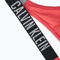 Badeanzug Damen Calvin Klein KW0KW02754 Intense Power Rib Scoop Back One Piece-RP dazzling coral 3