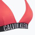 Bikini-Oberteil Calvin Klein KW0KW02750 Intense Power Rib Triangle-RP dazzling coral 3