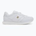 Tommy Hilfiger Damen Schuhe Leder Runner weiß 2