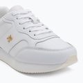 Tommy Hilfiger Damen Schuhe Leder Runner weiß 7