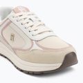 Tommy Hilfiger Casual Damenschuhe Fashion Runner Mix hellweiß/moonstruck/tandoori 7