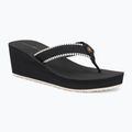 Tommy Hilfiger Damen Flip Flops Wedge Beach Sandale schwarz