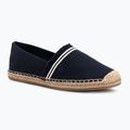 Damen-Espadrilles Tommy Hilfiger Fringe Canvas Closed space blue