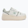 Damen-Sneaker Tommy Jeans Retro Basket Flatform ecru/misty sage 2