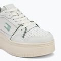 Damen-Sneaker Tommy Jeans Retro Basket Flatform ecru/misty sage 7