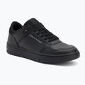 Herren Tommy Hilfiger Basket Core Lite Lth Mix schwarz Schuhe