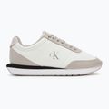 Damenschuhe Calvin Klein YW0YW01942 Retro Runner Lace Up Leather MG bright white/chateau 2