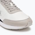 Damenschuhe Calvin Klein YW0YW01942 Retro Runner Lace Up Leather MG bright white/chateau 7