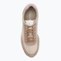 Damenschuhe Calvin Klein YW0YW01990 Retro Runner Lace Up Nylon MG chateau/taupe/fragrant lilac 5