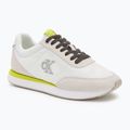 Damenschuhe Calvin Klein YW0YW01990 Retro Runner Lace Up Nylon MG white/evening primrose/lily white