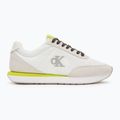 Damenschuhe Calvin Klein YW0YW01990 Retro Runner Lace Up Nylon MG white/evening primrose/lily white 2