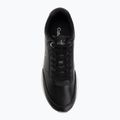Damen Sneaker Calvin Klein YW0YW01942 Retro Runner Lace Up Leather MG black/formal gray 5