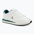 Herrenschuhe Calvin Klein YM0YM01355 Retro Runner Essential Leather bright white/galapagos