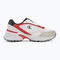 Herrenschuhe Calvin Klein YM0YM01379 Hike Runner Mesh MIX bright white/grey/flame scarlet 2
