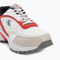 Herrenschuhe Calvin Klein YM0YM01379 Hike Runner Mesh MIX bright white/grey/flame scarlet 7