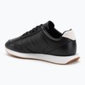 Herren Sneaker Calvin Klein YM0YM01381 Retro Runner Leather Tape black/bright white/gum 3