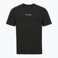 Herren Calvin Klein Lifestyle-T-Shirt schwarz