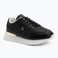 Damen Sneaker Tommy Hilfiger Chic Fashion Runner black/ecru