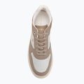 Damenschuhe Tommy Hilfiger Sporty Cupsole Tumbled Leather coastal taupe/ecru/yellow 5