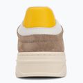 Damenschuhe Tommy Hilfiger Sporty Cupsole Tumbled Leather coastal taupe/ecru/yellow 6