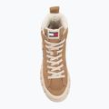 Tommy Jeans Damenschuhe Vulc Flatform Suede Wl bronze twist 5