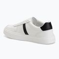 Herren Schuhe Calvin Klein HM0HM02237 Classic Cups Lace Leather EMB Tongue bright white/black 3