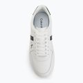 Herren Schuhe Calvin Klein HM0HM02237 Classic Cups Lace Leather EMB Tongue bright white/black 5