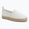 Damen-Espadrilles Calvin Klein HW0HW02931 Oblique Canvas Off White