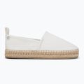 Damen-Espadrilles Calvin Klein HW0HW02931 Oblique Canvas Off White 2