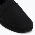 Damen-Espadrilles Calvin Klein HW0HW02934 Oblique Webbing Triple Black 7