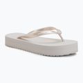 Damen Zehentrenner Calvin Klein HW0HW03120 Flatform silver
