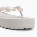 Damen Zehentrenner Calvin Klein HW0HW03120 Flatform silver 7
