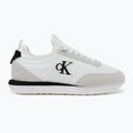 Damenschuhe Calvin Klein YW0YW02060 Retro Runner Sock Laceup Mix Matt bright white/black/marshmallow 2