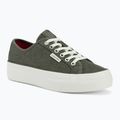 Damenschuhe Calvin Klein HW0HW02970 Vulc Flatf Laceup Ripst deep lichen green/pink yarrow