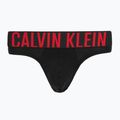 Herren-Slips Calvin Klein 000NB3607A Hip Brief 3 pairs black with oatmeal logo/black with age 3