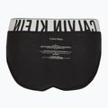 Herren-Slips Calvin Klein 000NB3607A Hip Brief 3 pairs black with oatmeal logo/black with age 7