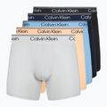 Herrenboxershorts Calvin Klein LV00NB4413 Brief 5 pairs light cast/shoreline/peach bliss/bl