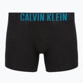 Boxershorts Calvin Klein 000NB3609A Boxer Brief 3 pairs black w/oatmeal logo/black w/age 3