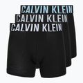 Boxershorts Calvin Klein 000NB3609A Boxer Brief 3 pairs black w/harbor mist logo/black w
