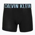 Boxershorts Calvin Klein 000NB3609A Boxer Brief 3 pairs black w/harbor mist logo/black w 2