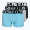 Herren-Boxershorts Calvin Klein 000NB3608A Trunk 3 Paar harbor mist/black/chilly blue