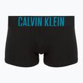 Herren-Boxershorts Calvin Klein 000NB3608A Trunk 3 Paar schwarz mit Haferflocken-Logo/schwarz mit Age 3