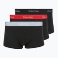Boxershorts Calvin Klein LV00NB4389 Low Rise Trunk 3er-Pack black/adrenaline rush/white/black