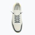 Herrenschuhe Calvin Klein YM0YM01457 Chunky Runner Lace Up Sock Knit vaporous white/coal/buttercup 5