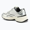 Damenschuhe Calvin Klein YW0YW02063 Hike Runner Lace Up Mesh Mix silver/black/bright white 3